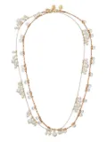 Roxanne Assoulin Drip Drop faux-pearl-embellished necklace - White