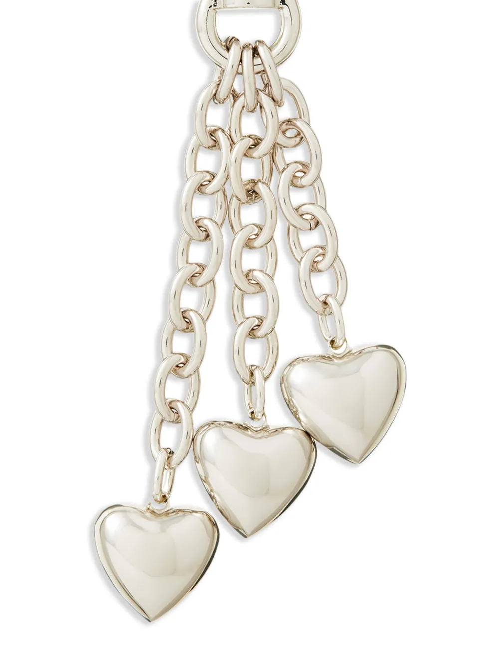 Roxanne Assoulin triple-heart charm keychain | Image 2
