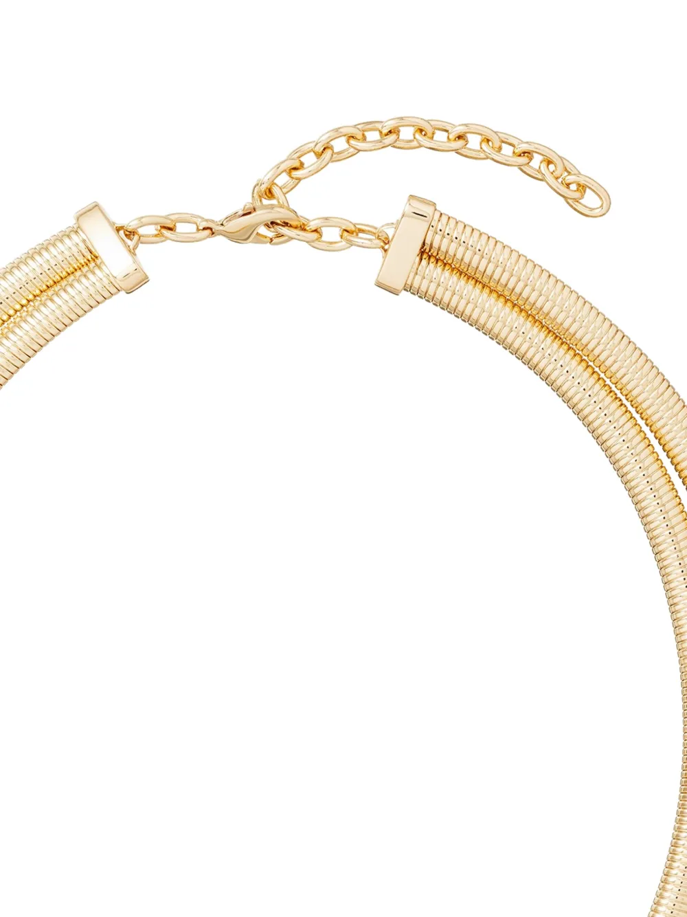 Roxanne Assoulin The Double Cobra necklace - Goud
