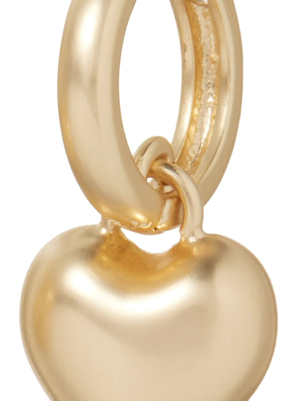 Roxanne Assoulin The Itsy Bitsy heart-charm hoop earrings - Goud