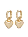 Roxanne Assoulin The Itsy Bitsy heart-charm hoop earrings - Gold