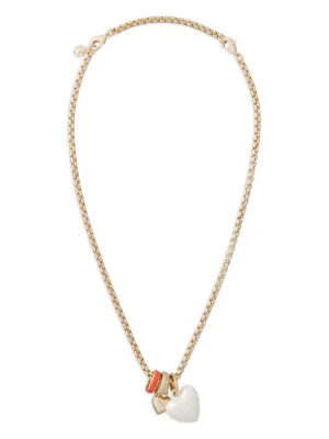 Marc Jacobs ザ トリンケット チャーム ネックレス | シルバートーン