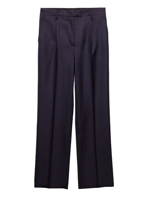 Prada wool pinstripe pants