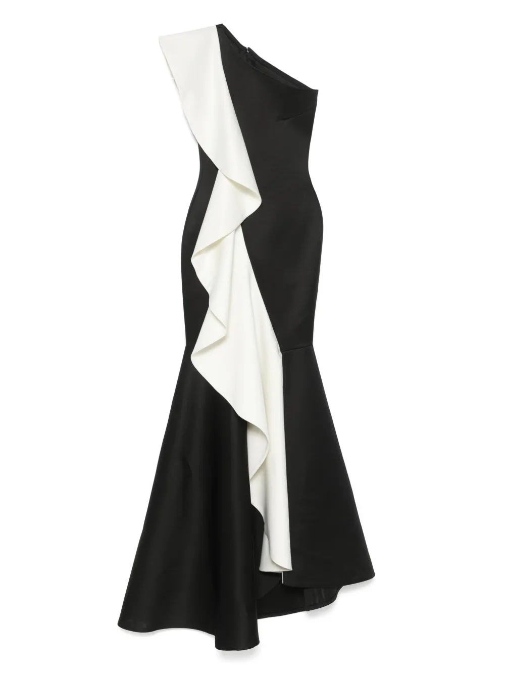 AAVVA  one-shoulder mermaid gown | Black | Image 1
