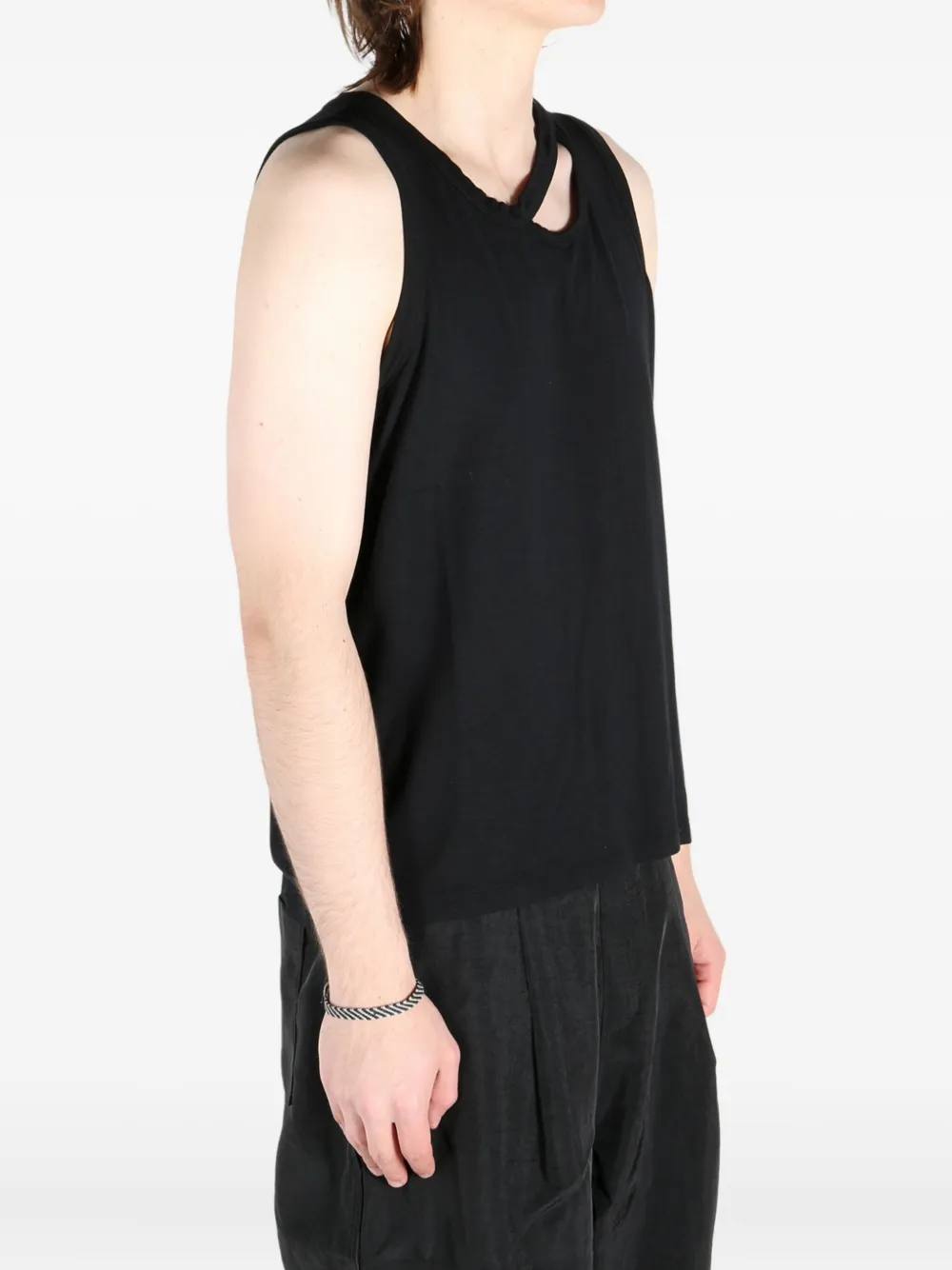 Shop Lgn Louis Gabriel Nouchi Cut-out Tank Top