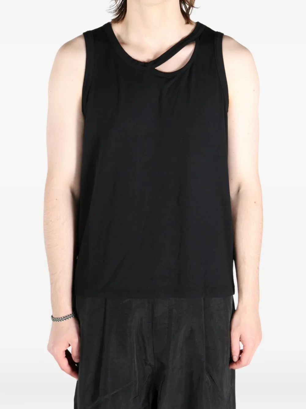 Shop Lgn Louis Gabriel Nouchi Cut-out Tank Top