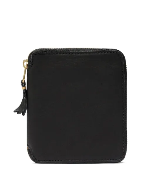 Comme Des Garçons Comme Des Garçons washed zip-around wallet