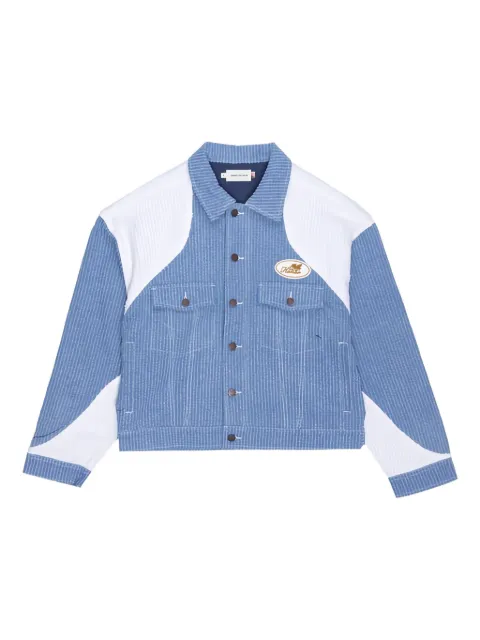 Honor The Gift panel corduroy trucker jacket
