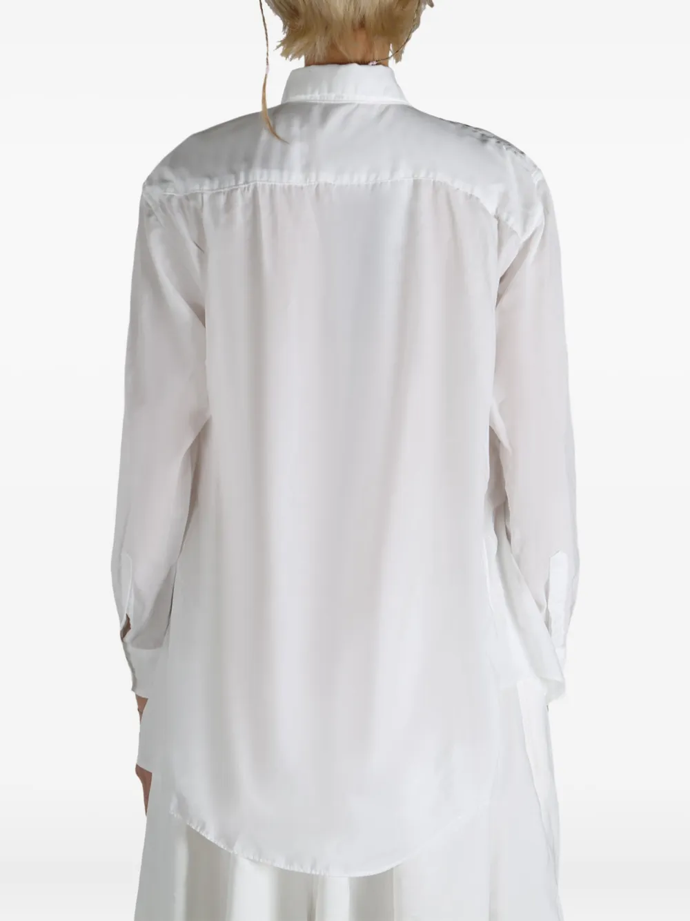 Shop Comme Des Garçons Off-centre Shirt