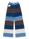 Honor The Gift panelled jeans - Blue