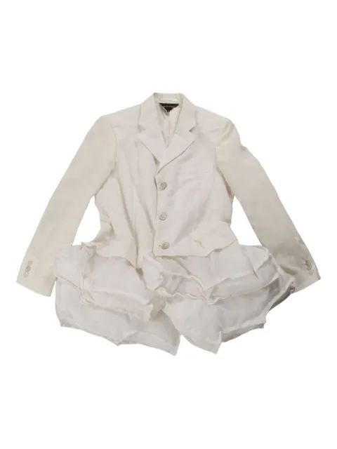 Comme Des Garçons ruffle-detailing jacket 