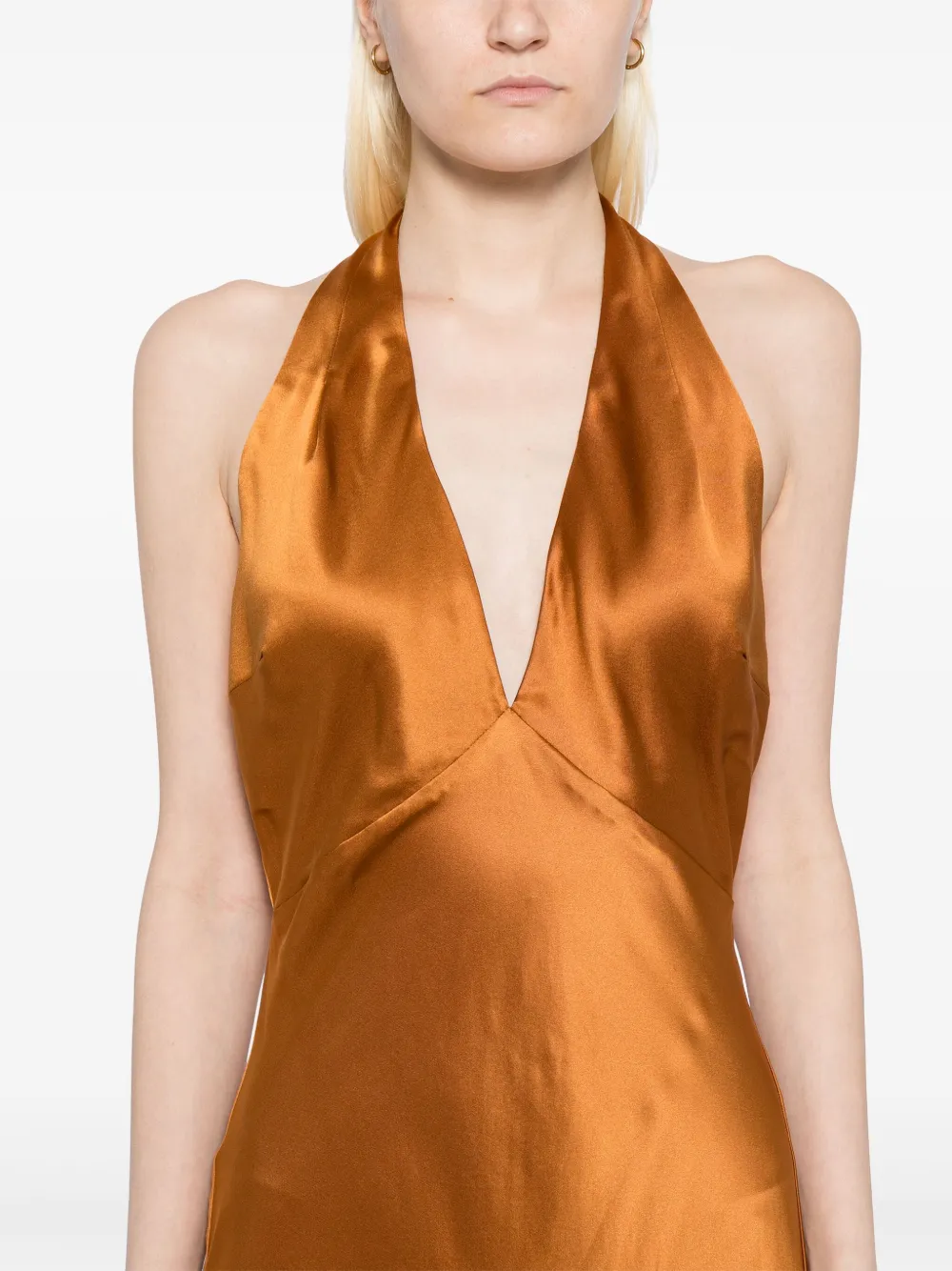 Reformation Daniela jurk Beige