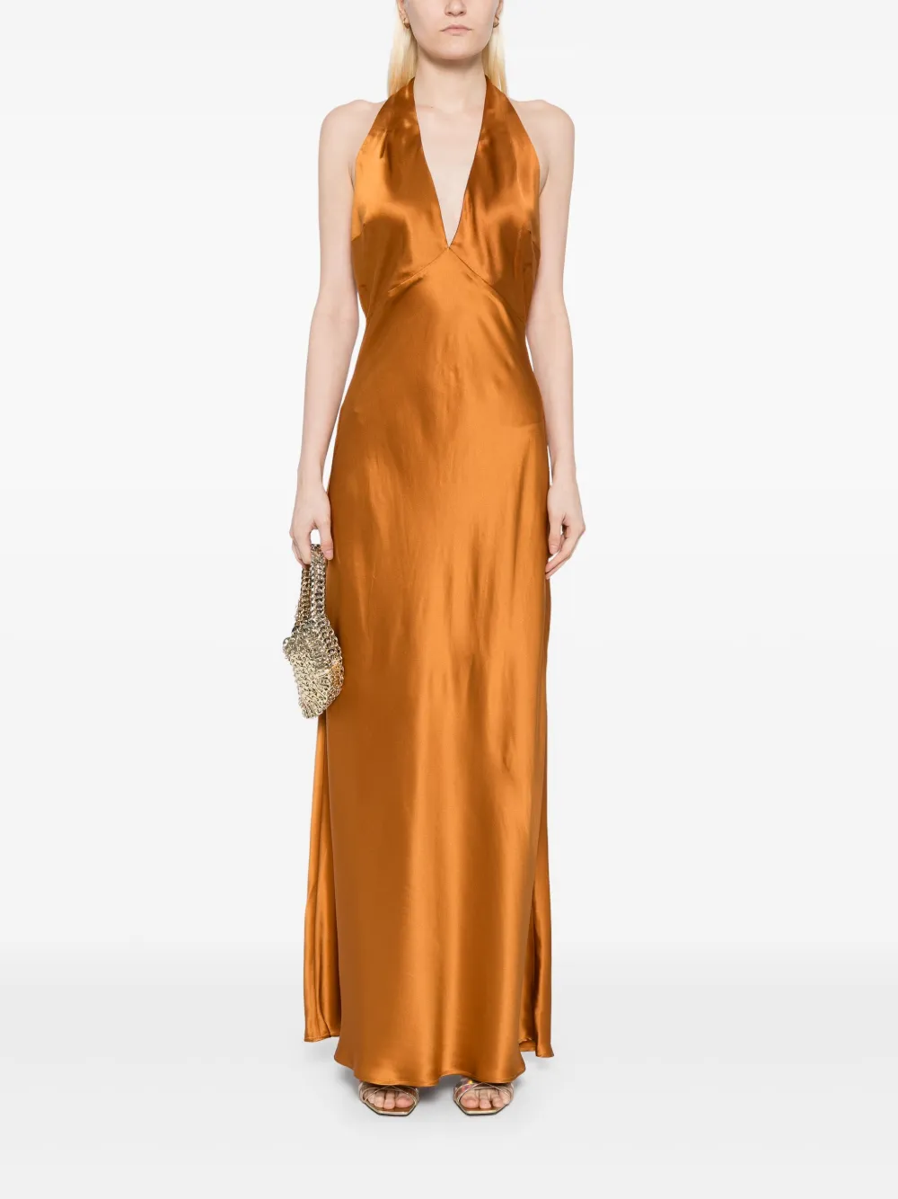 Reformation Daniela jurk - Beige