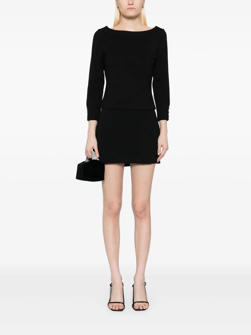 Reformation Carla rok - Zwart
