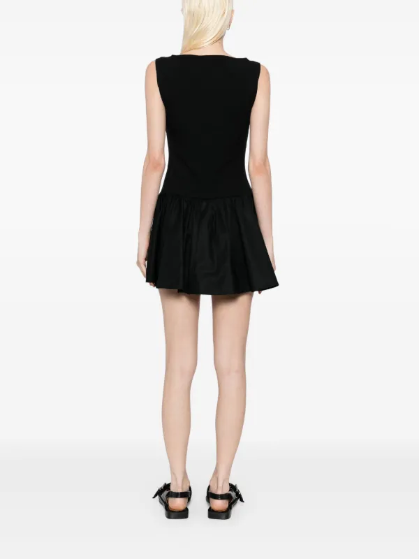 reformation drop waist dress Elvira in Natural Reformation Odelya Dress (Drop-Waist) by