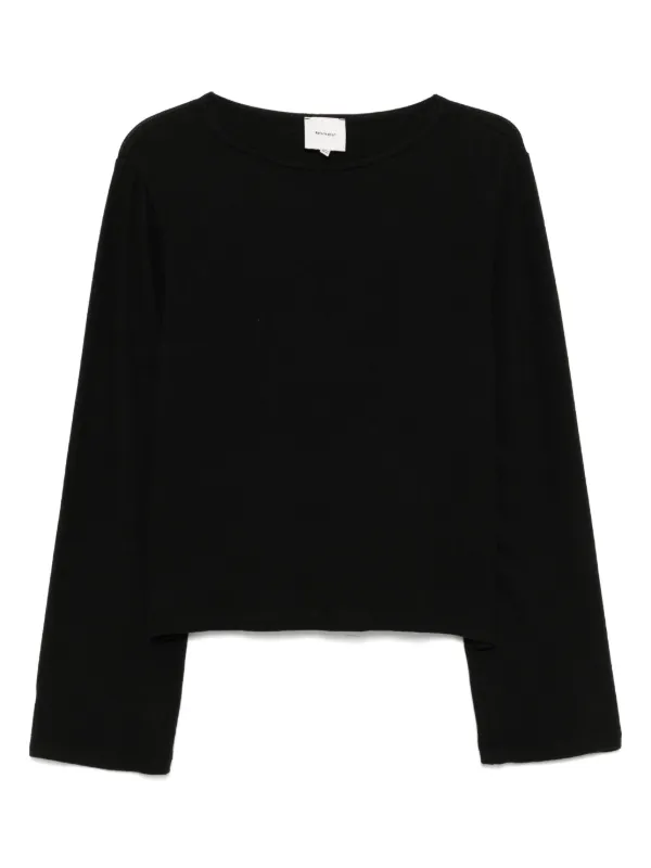 トップス REFORMATION Kemmy Black Top Reformation Ezlynn Off The Shoulder Top | Pickle