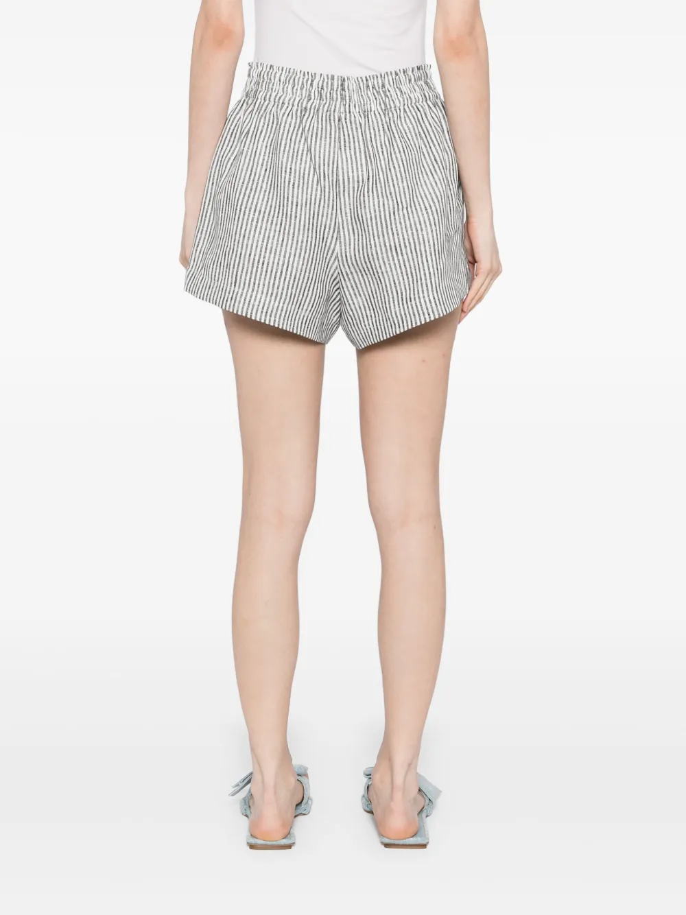 Reformation Mila shorts Zwart