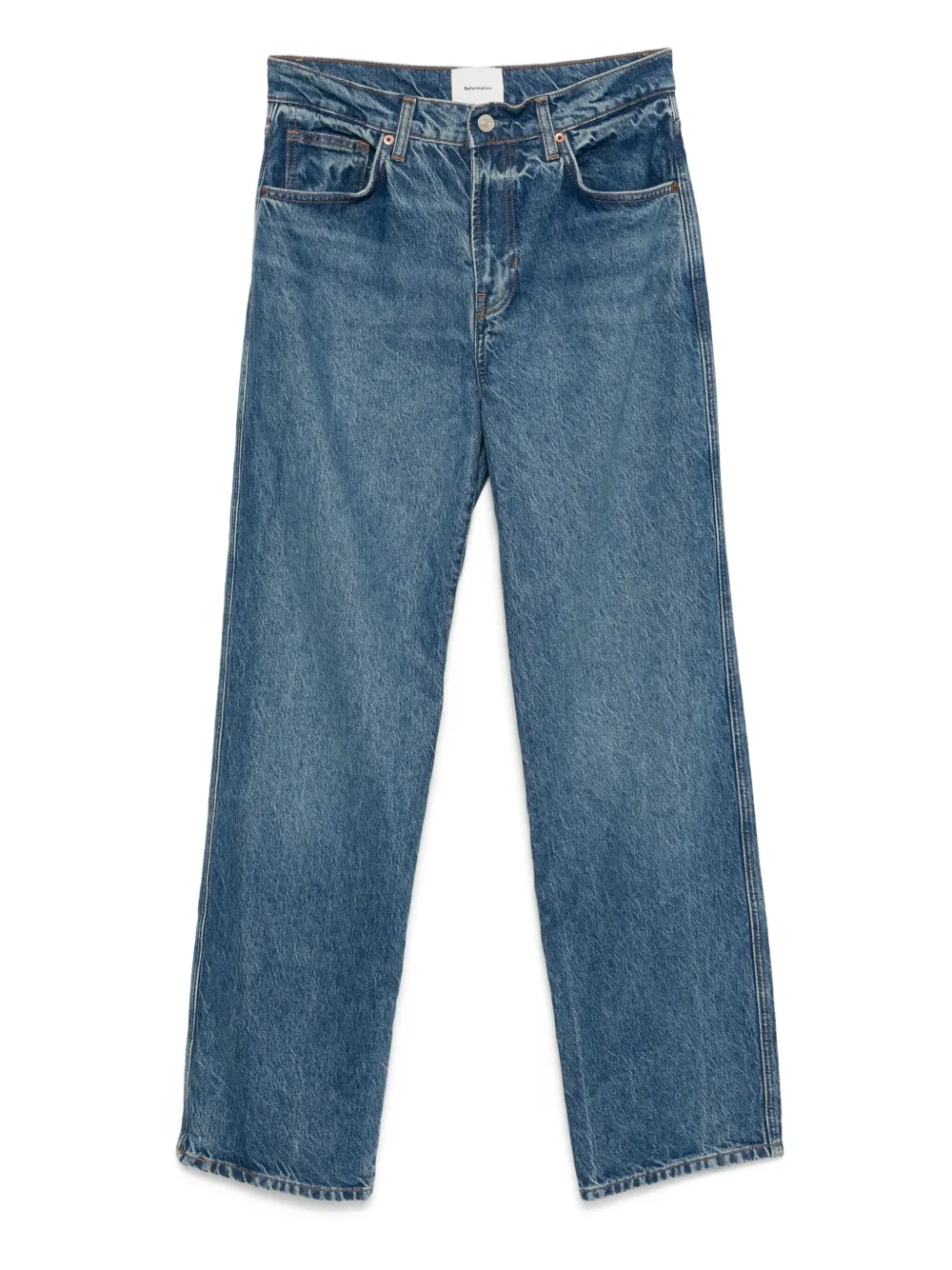 Reformation Val 90's Straight-leg Jeans