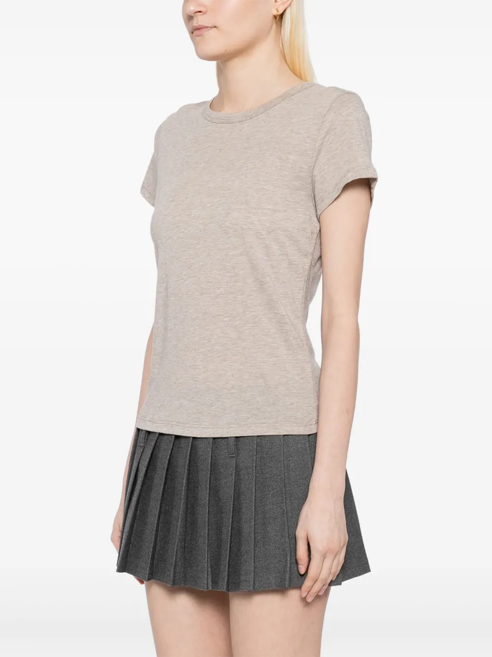 Reformation Max T-shirt Beige