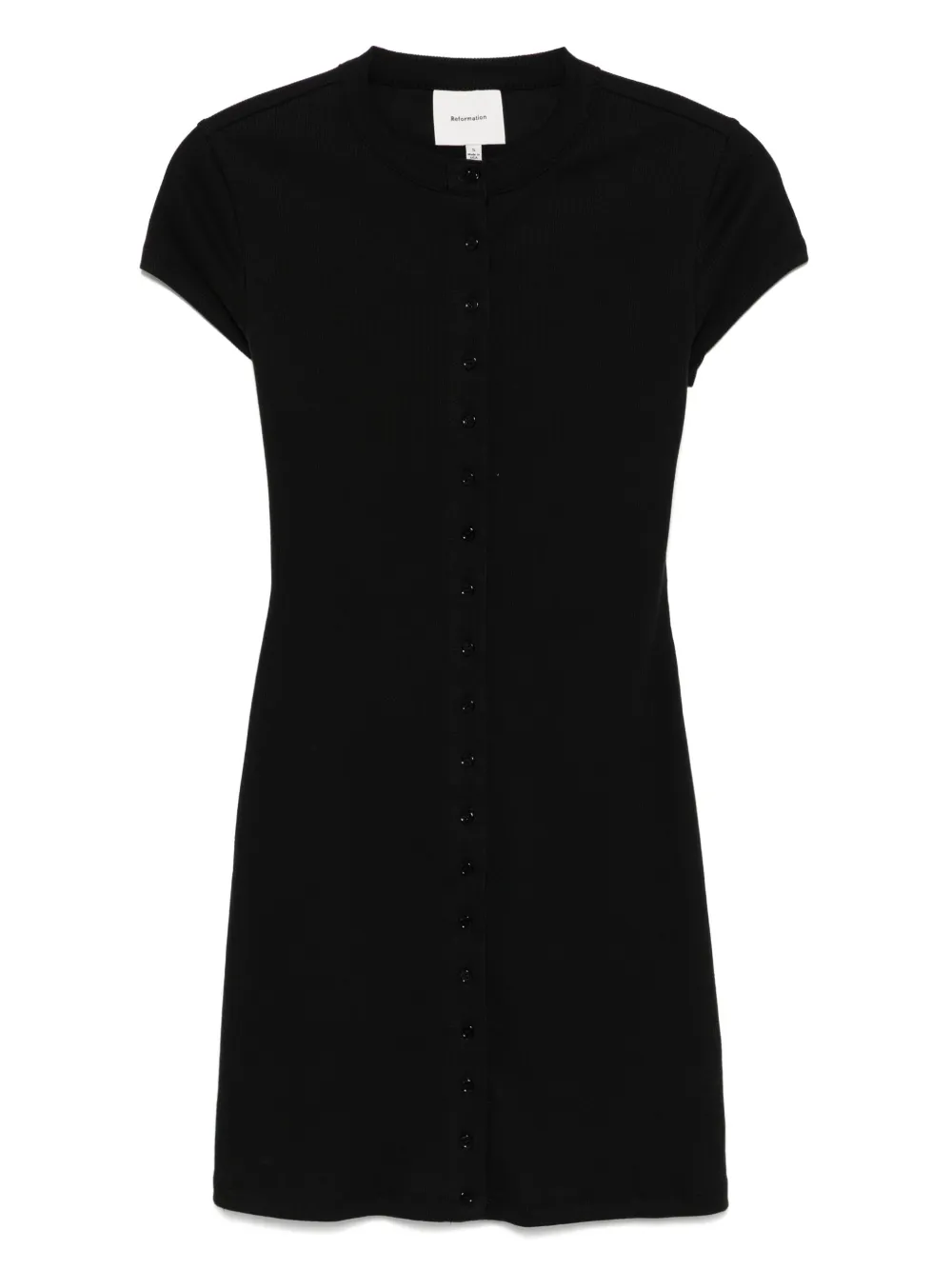 Reformation Raelynn jurk Zwart