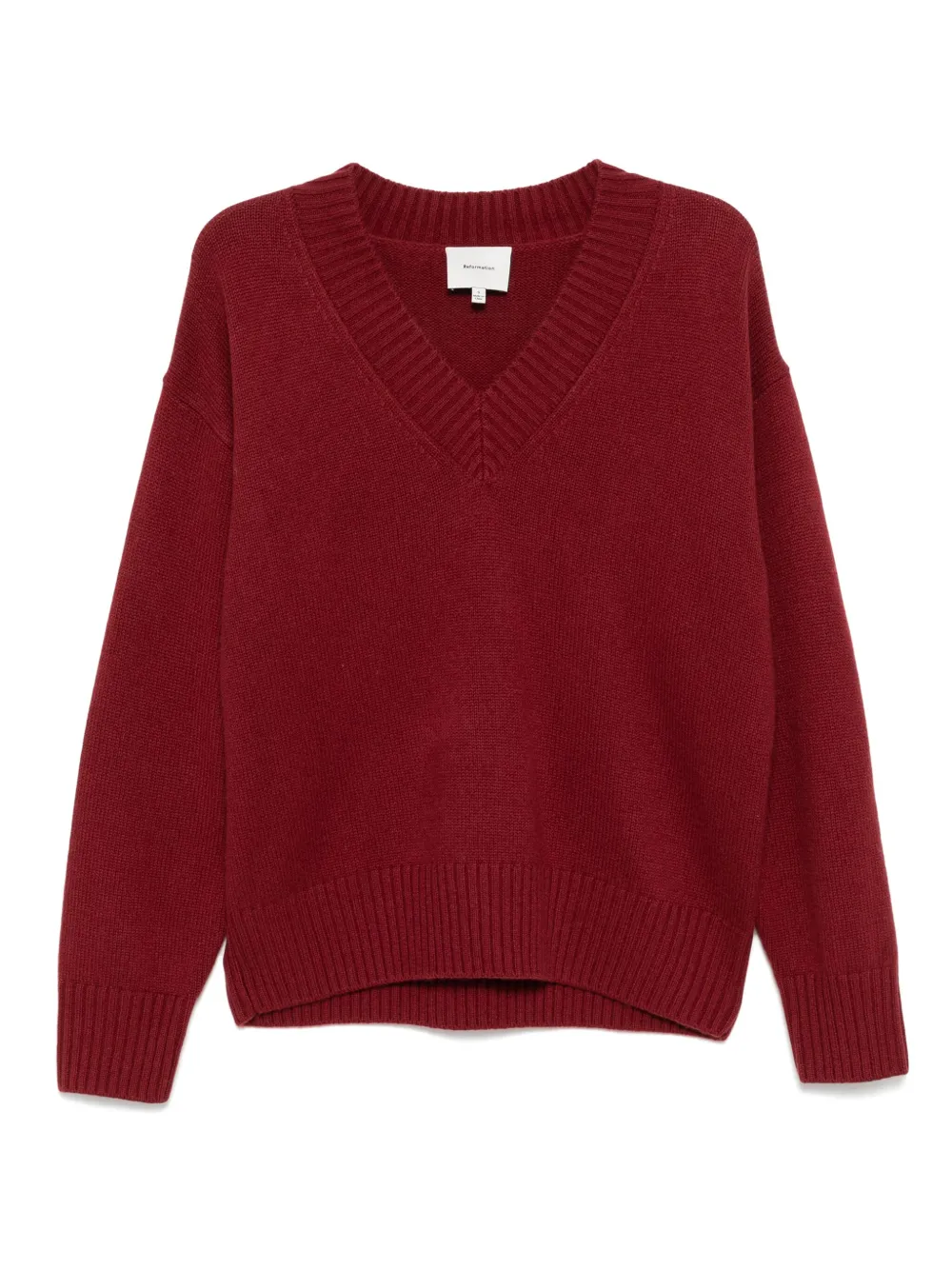 Reformation suéter Jadey | rojo | Image 1