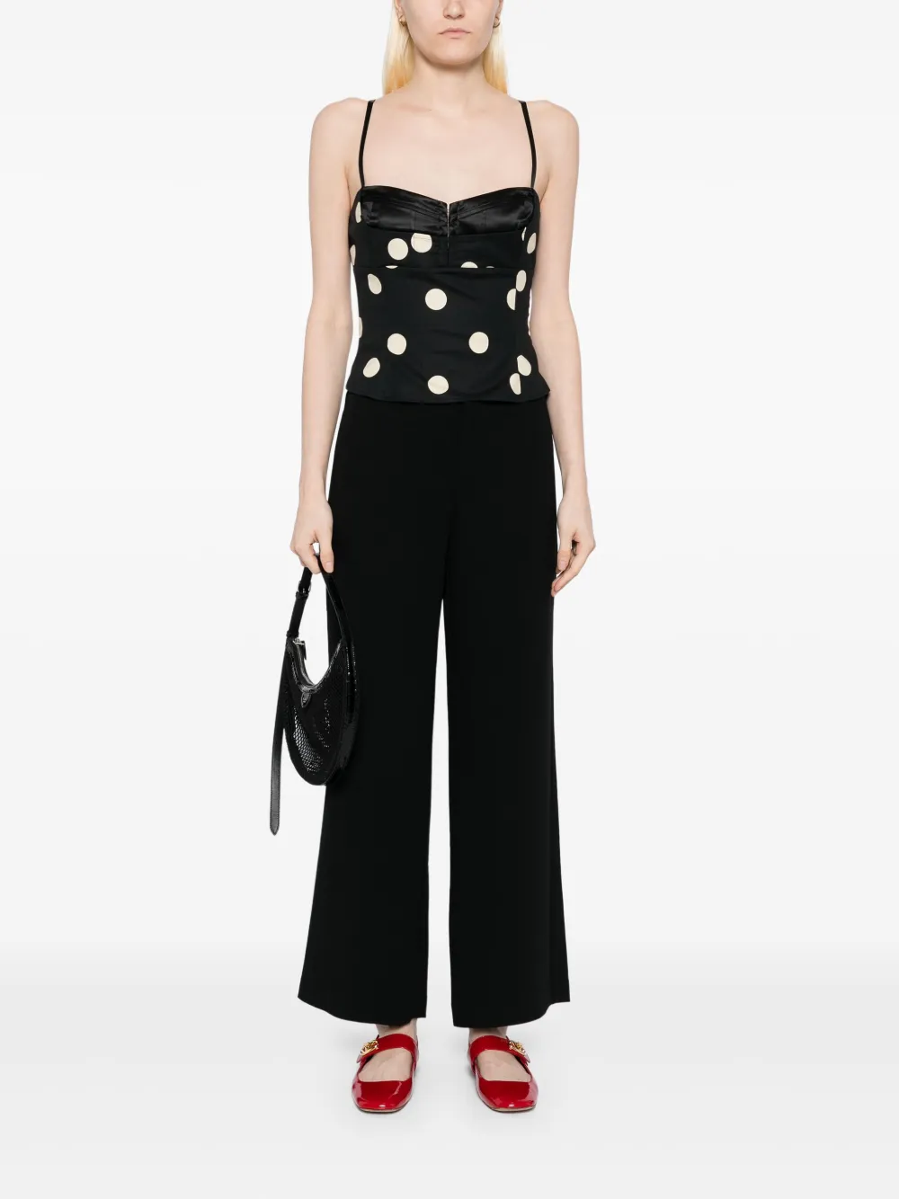 Reformation Victoria top - Zwart