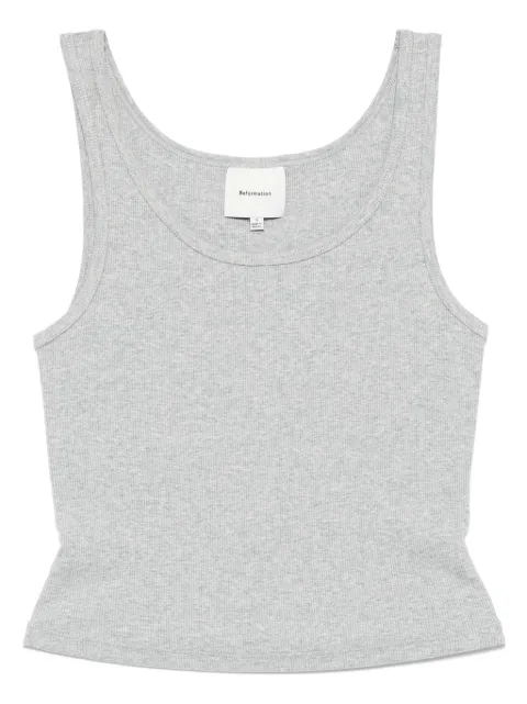 Reformation Olive tank top