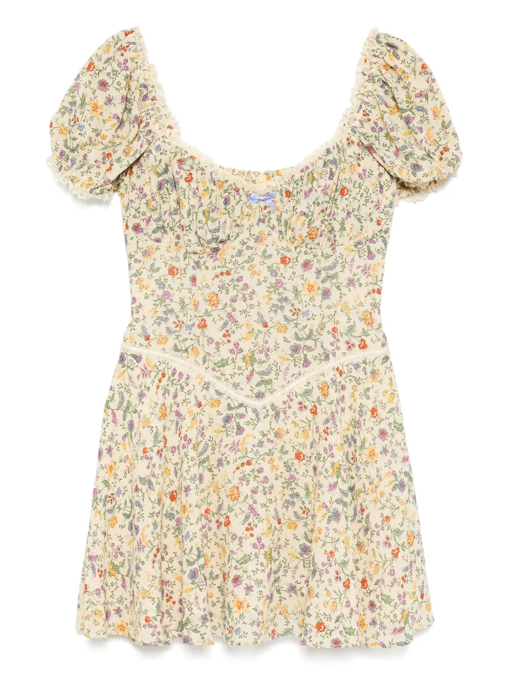 Reformation Ondine jurk Geel