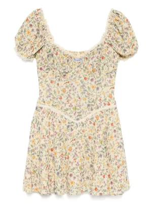 Reformation Soraya Linen Dress | White | FARFETCH