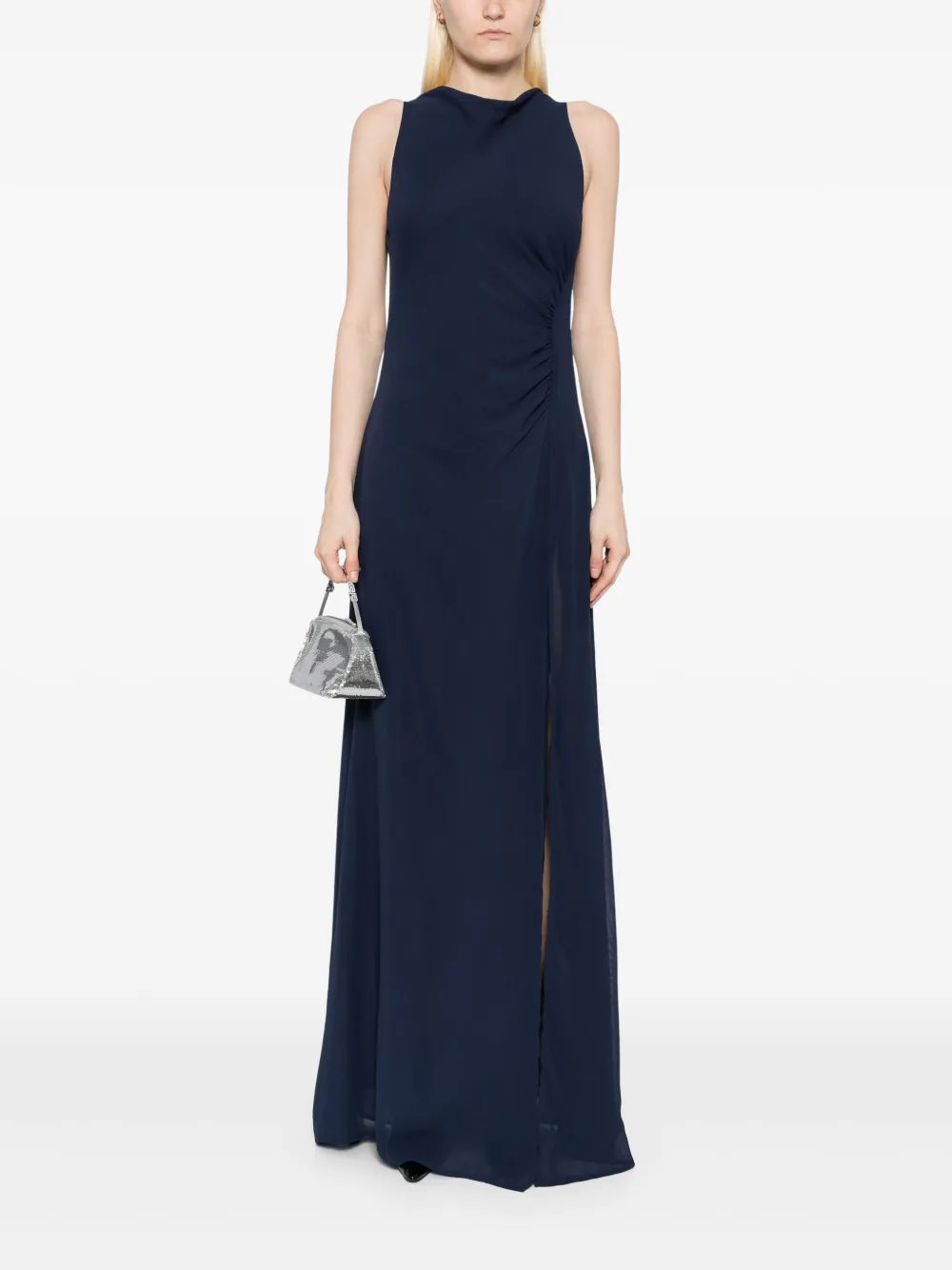 Reformation Senna jurk - Blauw