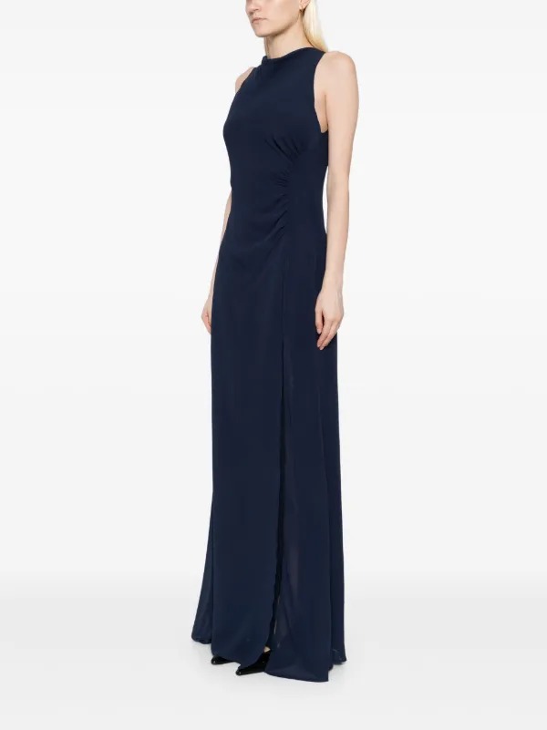 split dress Chic Split front Evening Party Dress Sleeveless Cocktail Prom Party Gowns
