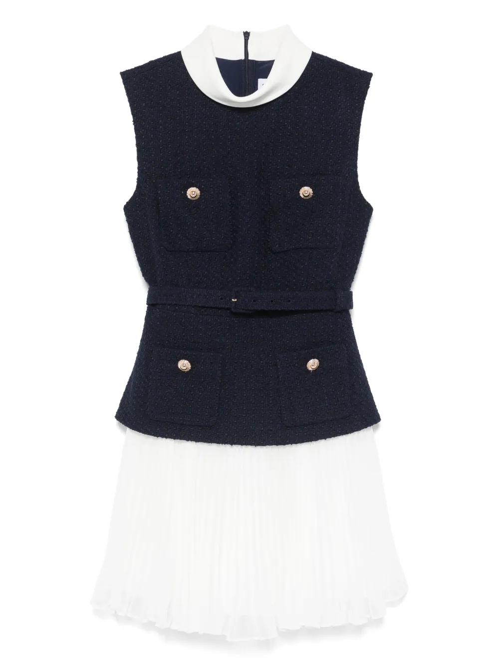 chiffon mini dress