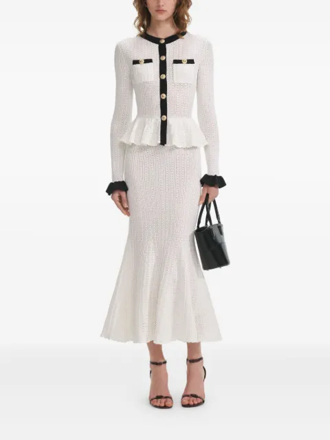 Self-Portrait knitted dress