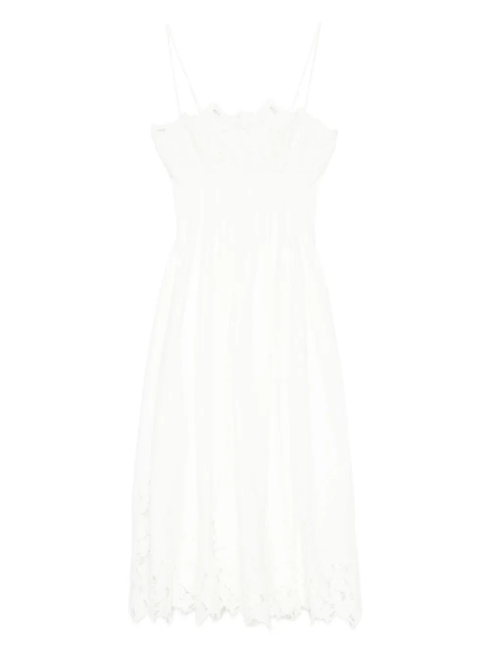 Simkhai Lilianna Midi Dress In White