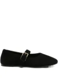 Dear Frances ball-buckle ballet flats - Black