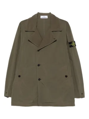 STONE  David TC トレンチコート 【サイズ：L】 Stone Island David-TC コート | グリーン | FARFETCH JP
