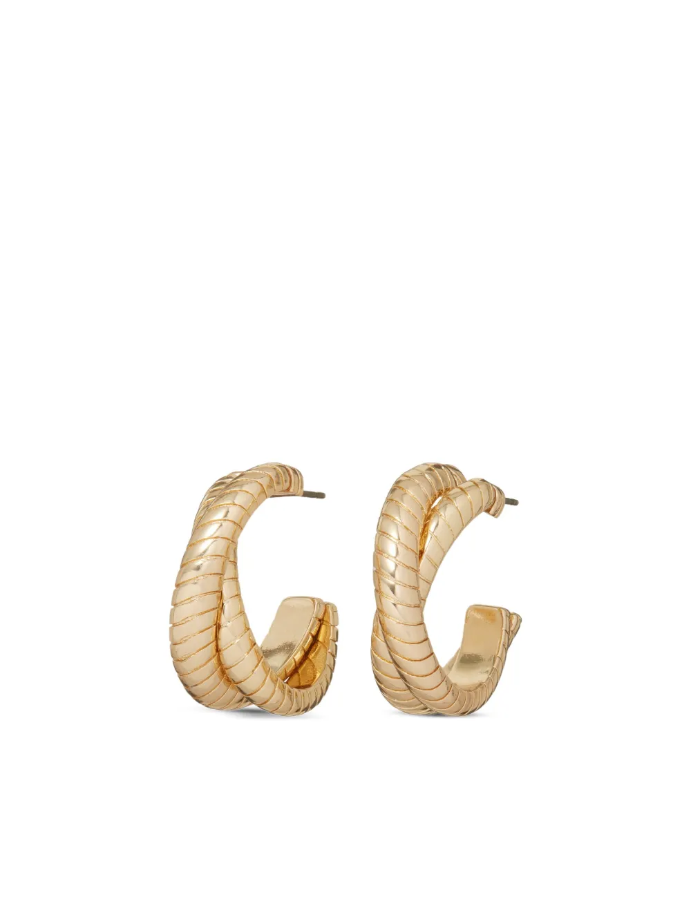 Roxanne Assoulin The Double Cobra hoop earrings | Gold | Image 1