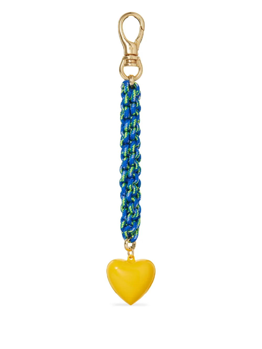 Roxanne Assoulin The Happy Cord heart bag charm | Blue | Image 1
