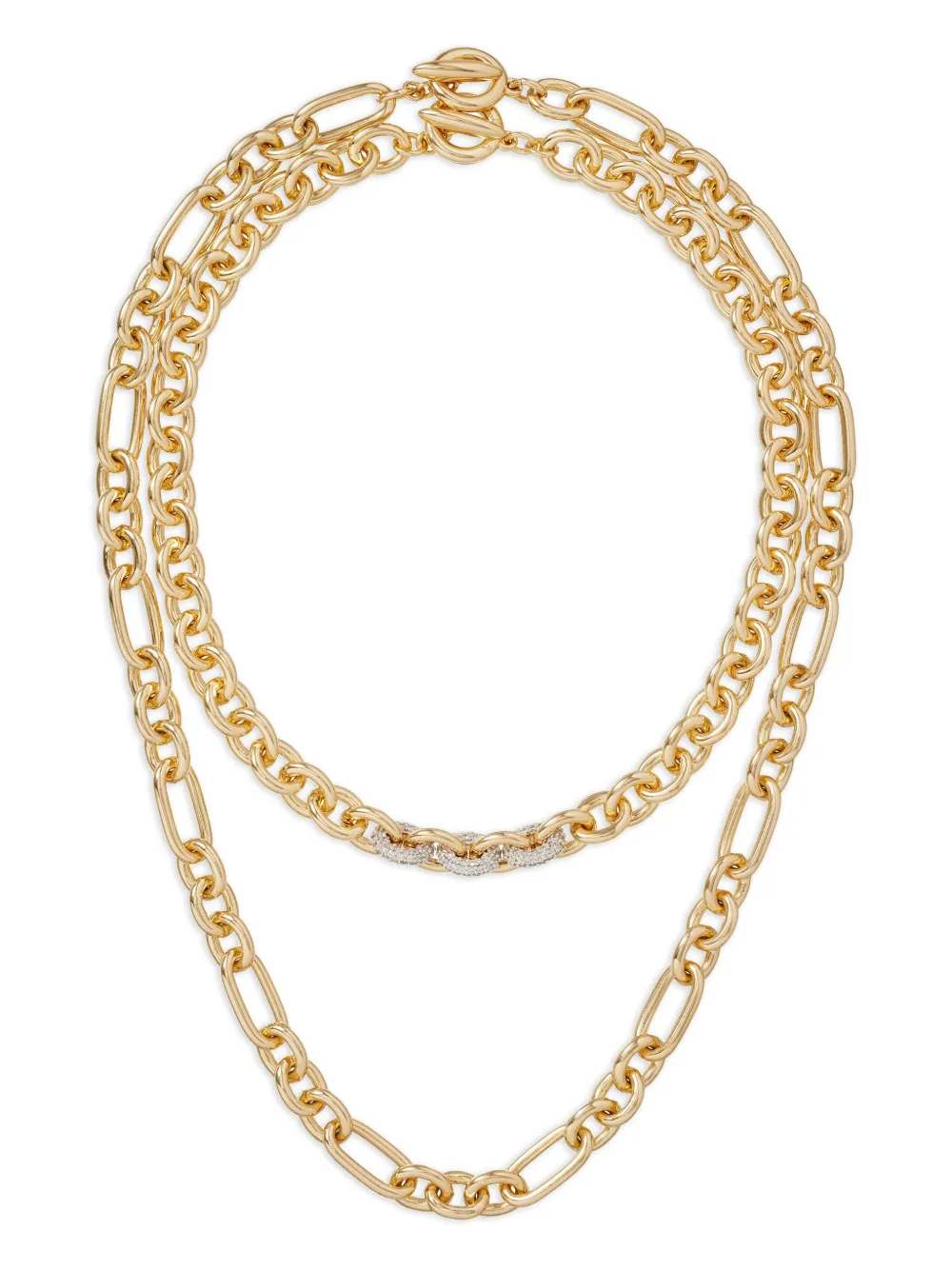 Roxanne Assoulin A Little Something Extra Double-chain Necklace