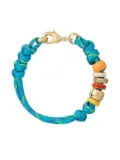 Roxanne Assoulin The Happy Cord bead-embellished bracelet - Blue