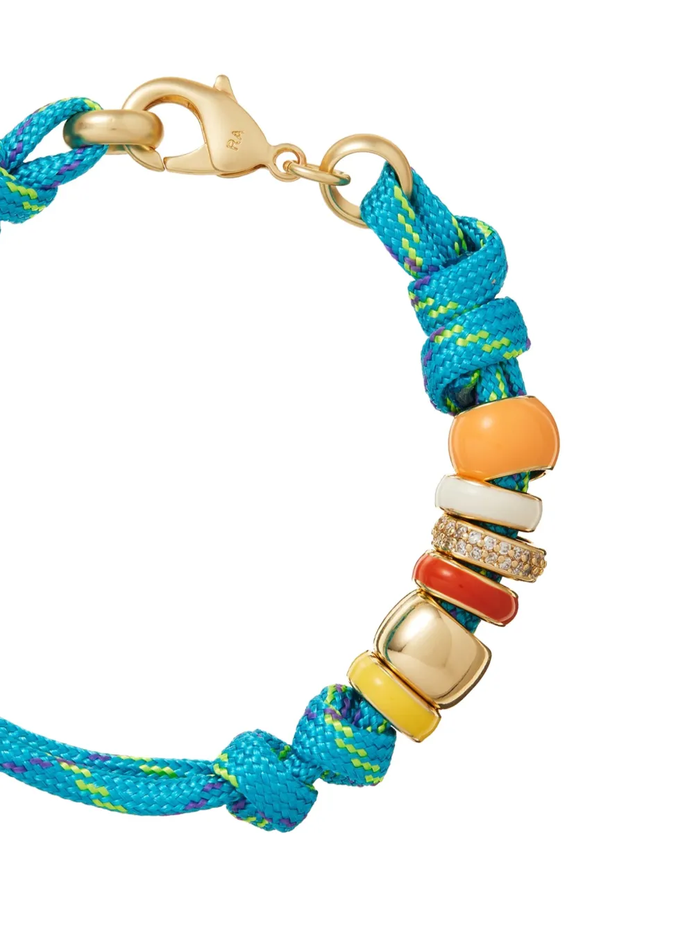 Roxanne Assoulin The Happy Cord bead-embellished bracelet - Blauw