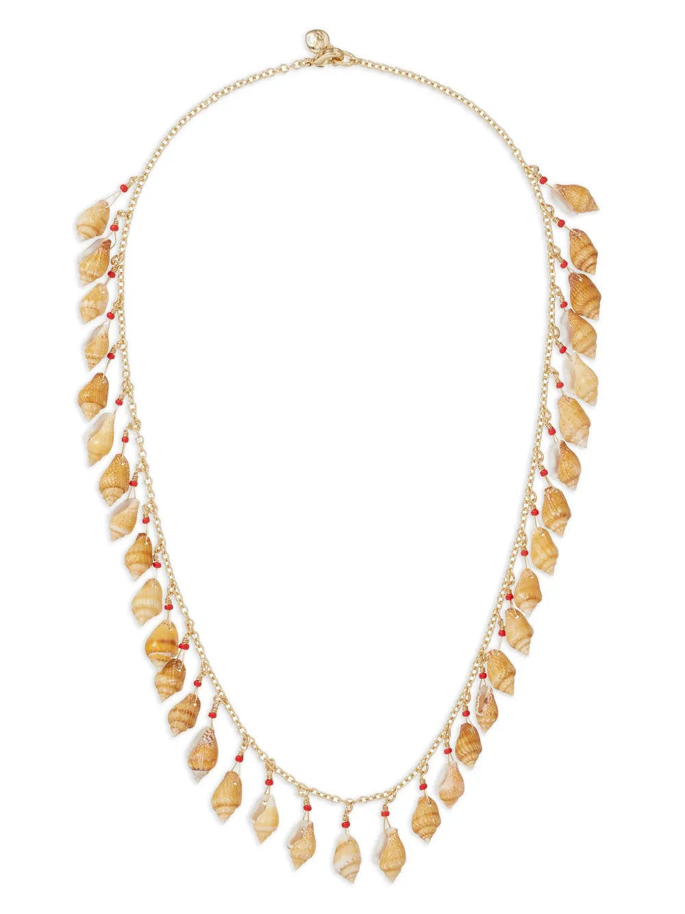 seashell-charm necklace