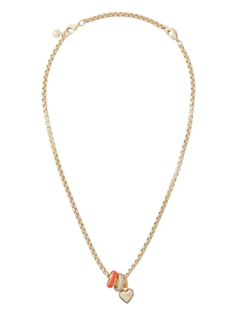 Roxanne Assoulin The Box Chain heart-charm necklace