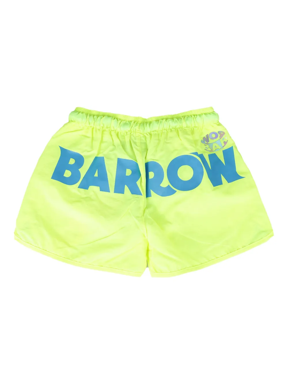 Barrow kids Zwembroek met smiley-patroon Geel