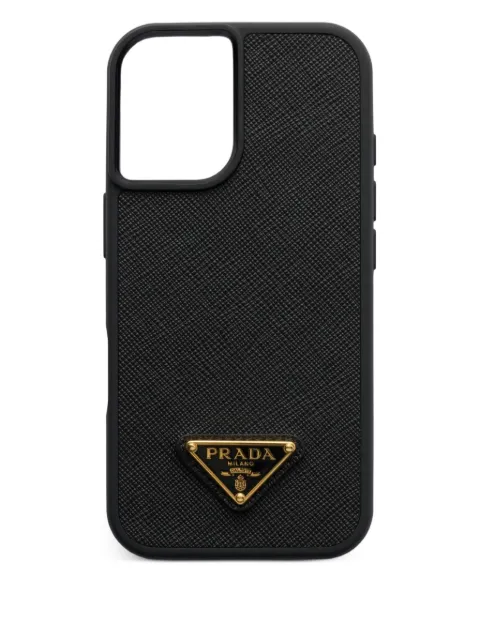 Prada Saffiano leather iPhone 16 case 