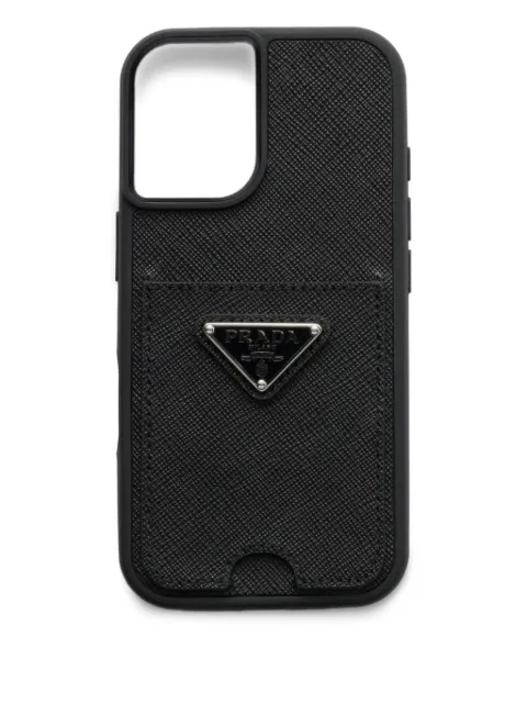 Prada Saffiano leather iPhone 16 case 