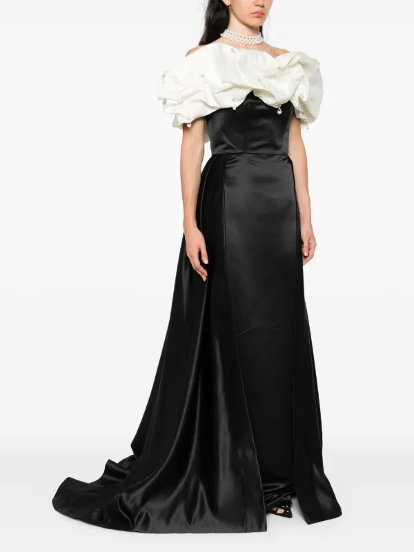 アベ様　御専用　ドレス AAVVA オフショルダー ドレス | ブラック | FARFETCH JP