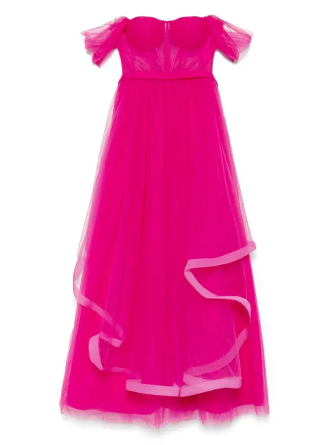 AAVVA long tulle gown