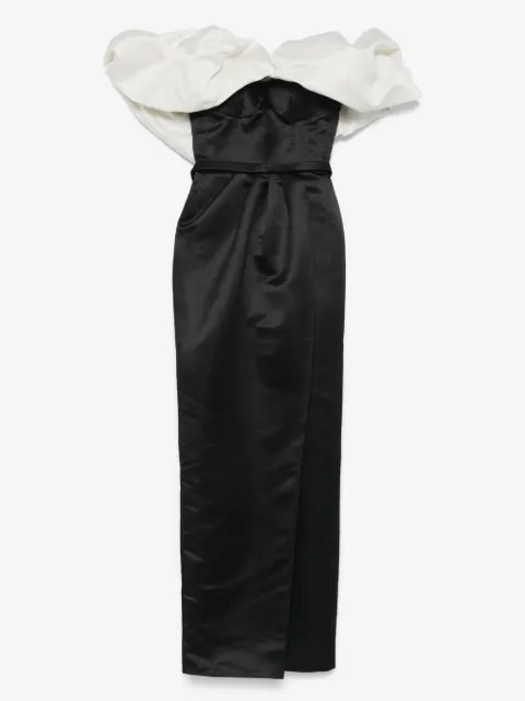 AAVVA robe à épaule dénudées