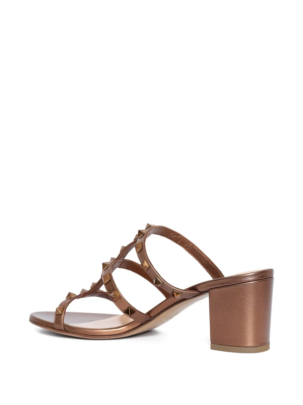 Valentino Garavani 60mm Rockstud sandals Neutrals